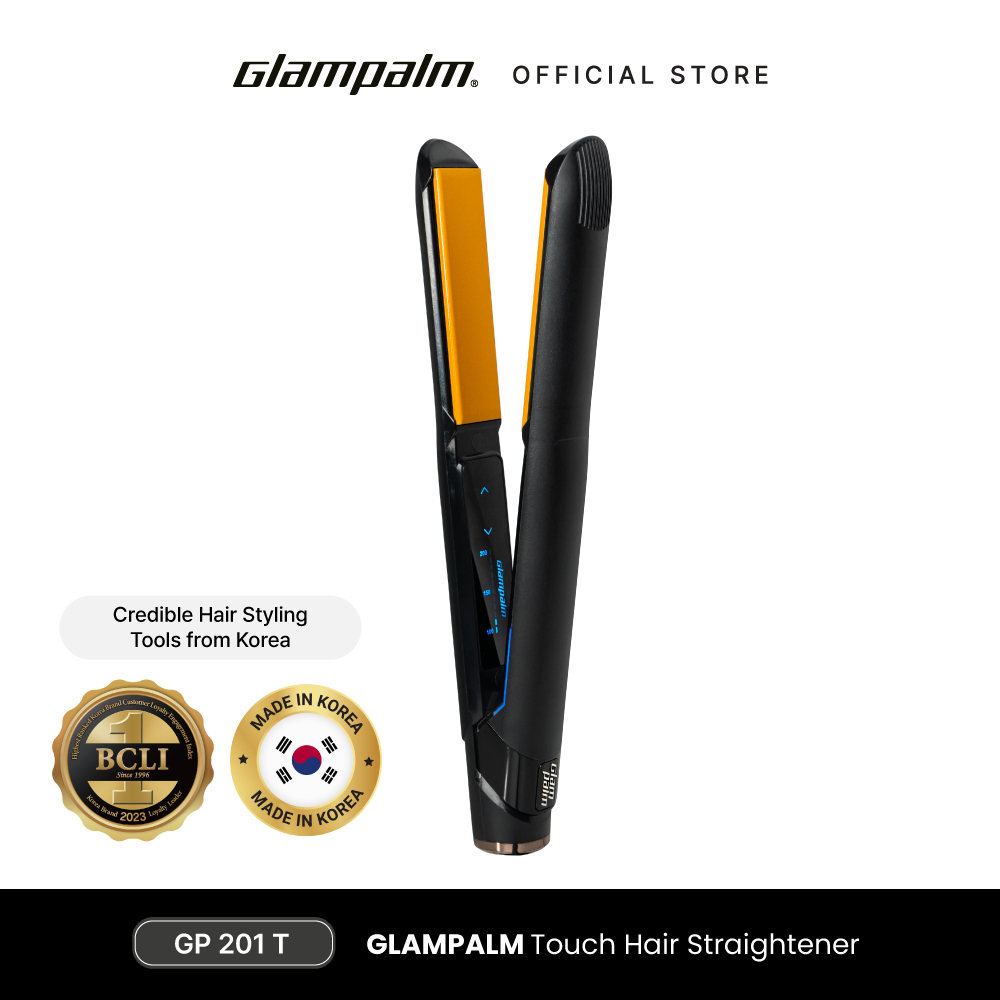 Glampalm Catokan Pelurus Rambut / Hair Straightener GP201 Touch