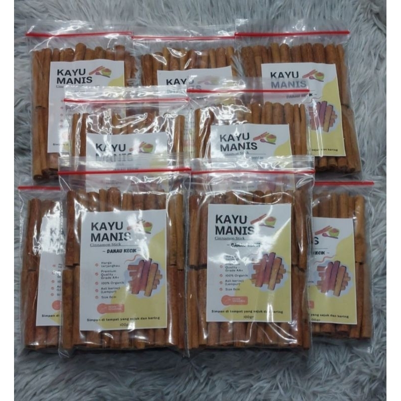 

kayu manis asli lempur kerinci / cinnamon stick / kayumanis organik 100gr