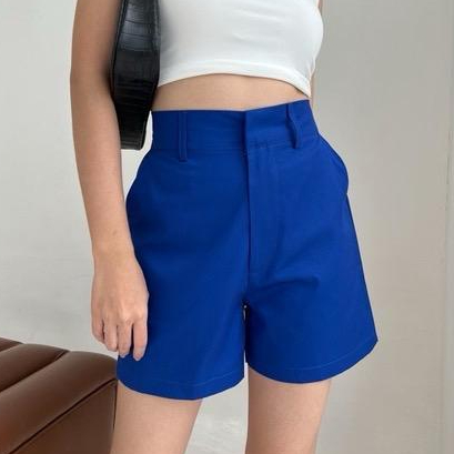 favorit amanda shortpant hotpants fuschia short pants highwaist tere / celana pendek wanita hot