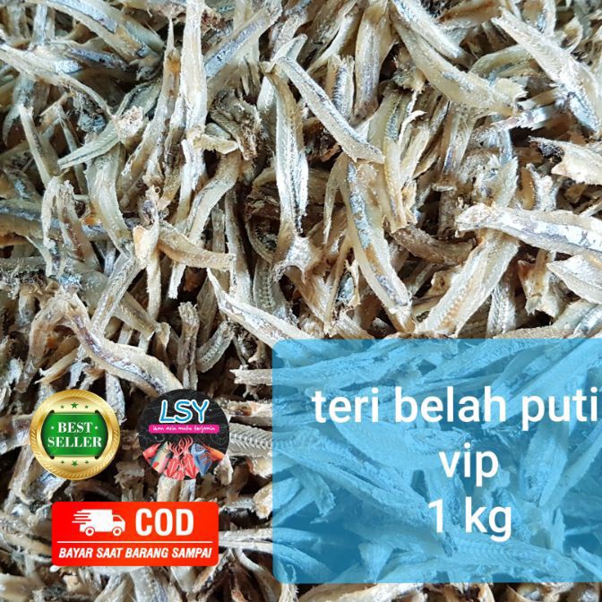 

KI3 ikan asin teri belah putih vip jengki belah vip 1kg