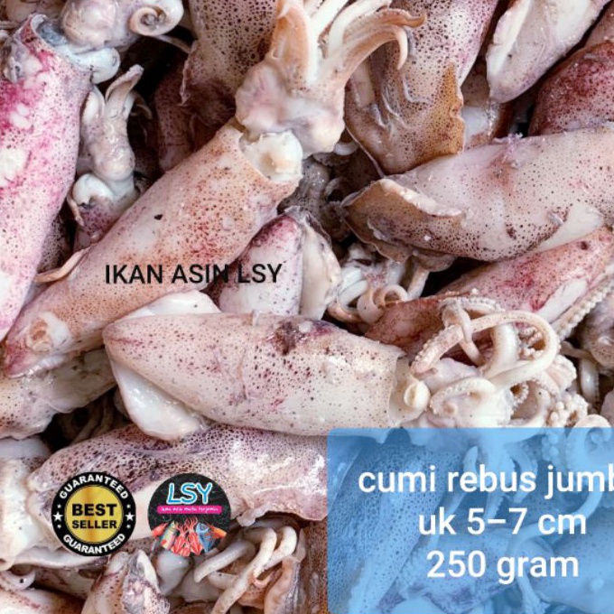 

KI3 ikan asin cumi rebus sotong rebus size jumbo 25gram