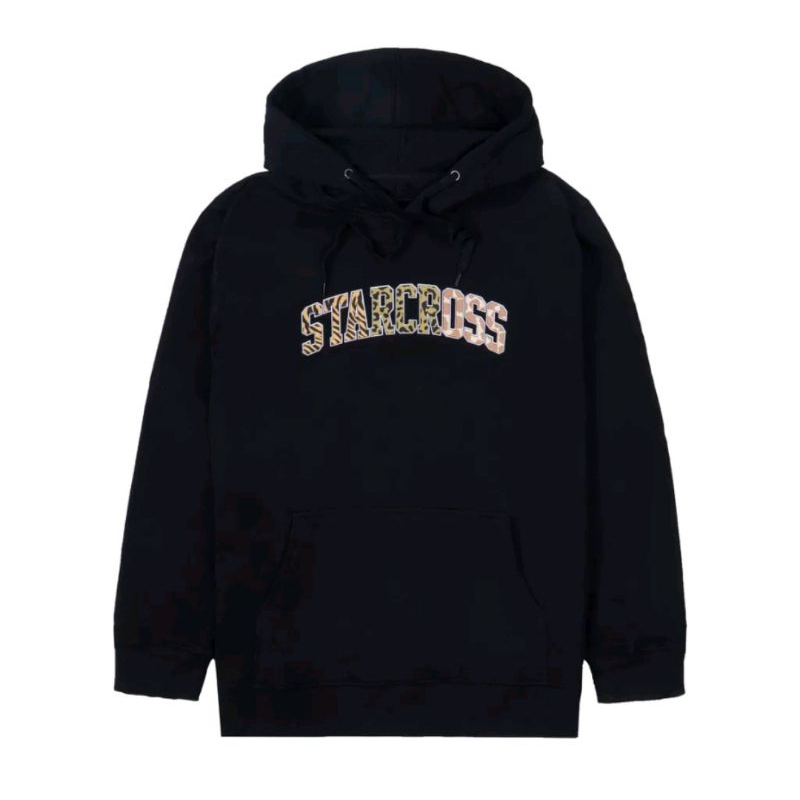STARCROSS HOODIE PULLOVER LION BLACK