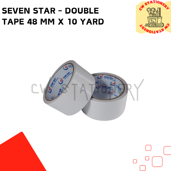 

Seven Star - Isolasi Double Tape 48 mm (2 inch) x 10 yard
