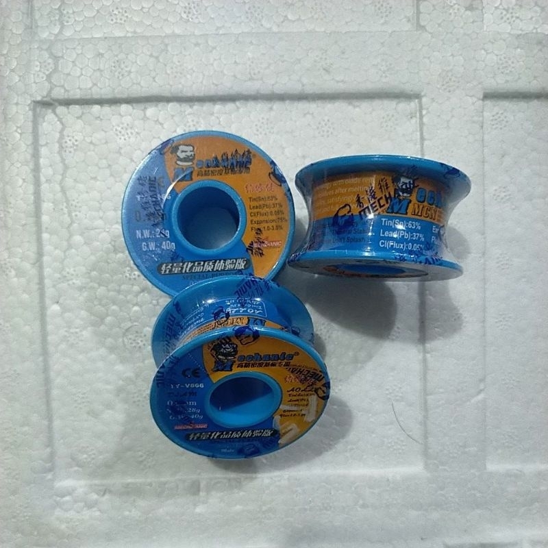 TIMAH GULUNG/SOLDERING WIRE MECHANIC 0.6MM