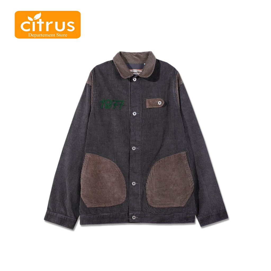 Jimmy & Martin Jacket SPJ 01 - CORDUROY TWO TONE DECK - Jaket Pria