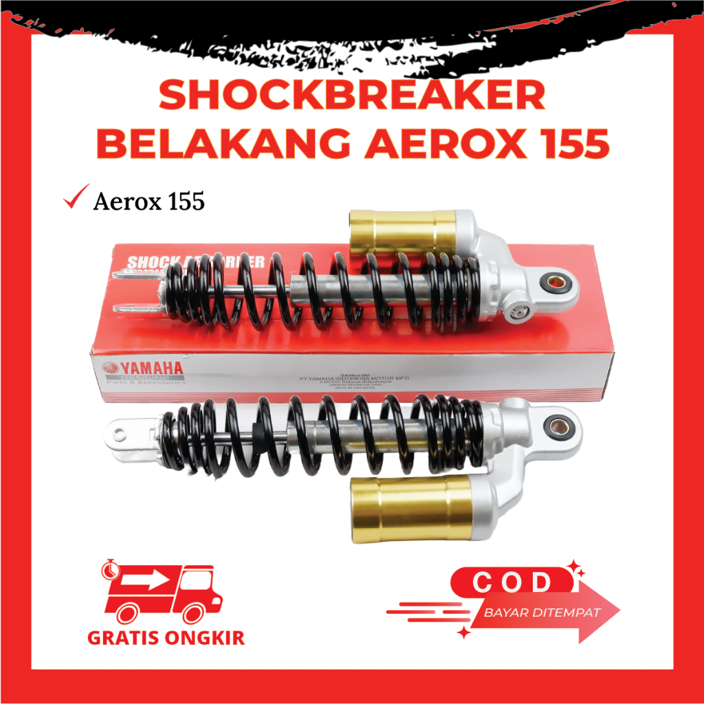 Shock Breaker Belakang Aerox 155 Shockbreaker Tabung Aerox 155 Shok Tabung Aerox B65 Original