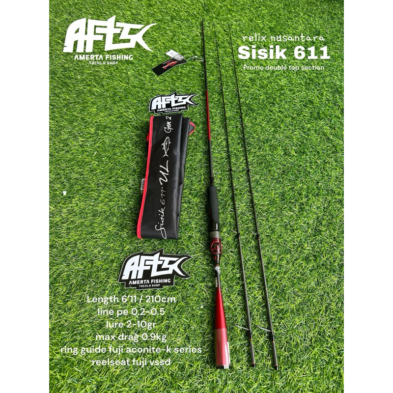JORAN PANCING / ROD RELIX NUSANTARA SISIK 611 GEN 2 PROMO DOUBLE TOP