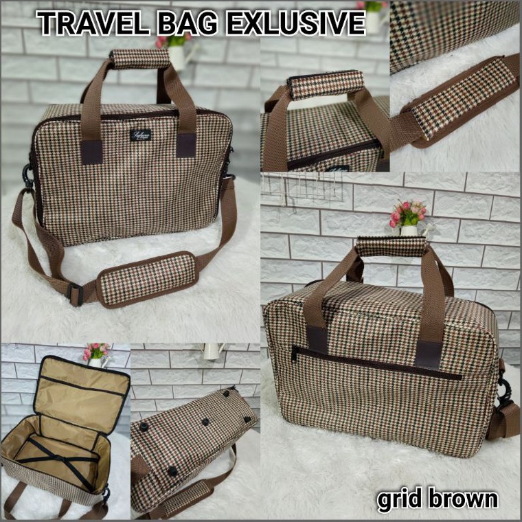 TAS TRAVEL BAG TRAVELING PIKNIK MUDIK TEMPAT BAJU PAKAIAN JINJING WANITA DAN PRIA UNTUK BEPERGIAN MU
