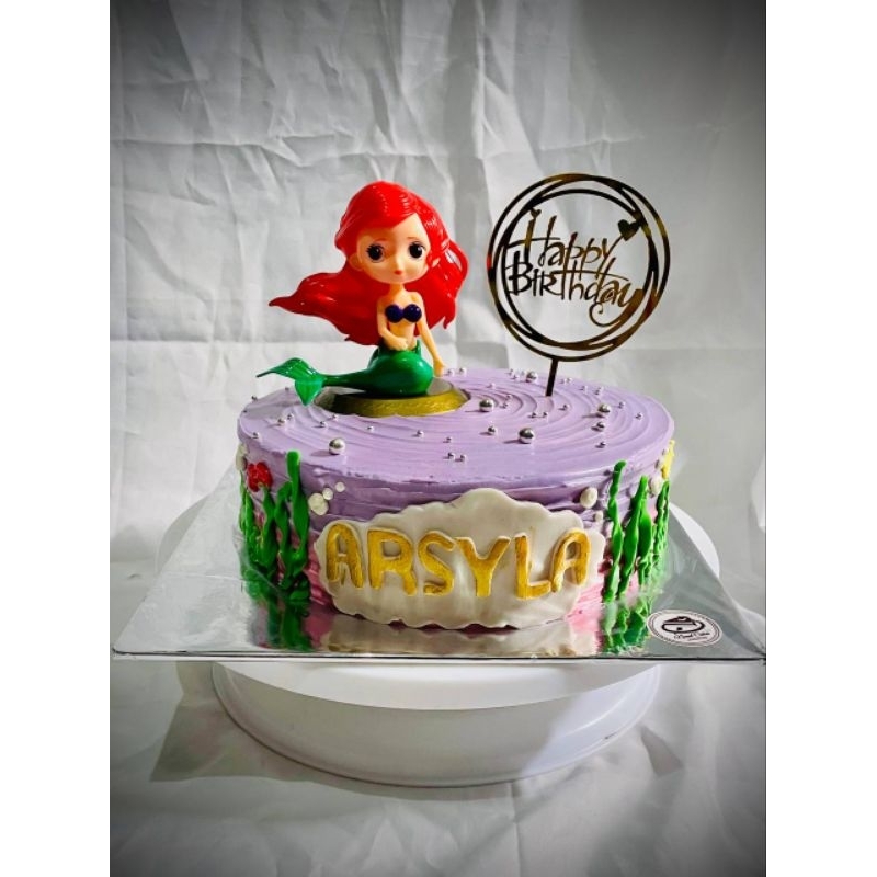 

KUE ULANG TAHUN MERMAID /PUTRI DUYUNG /CAKE ULANG TAHUN
