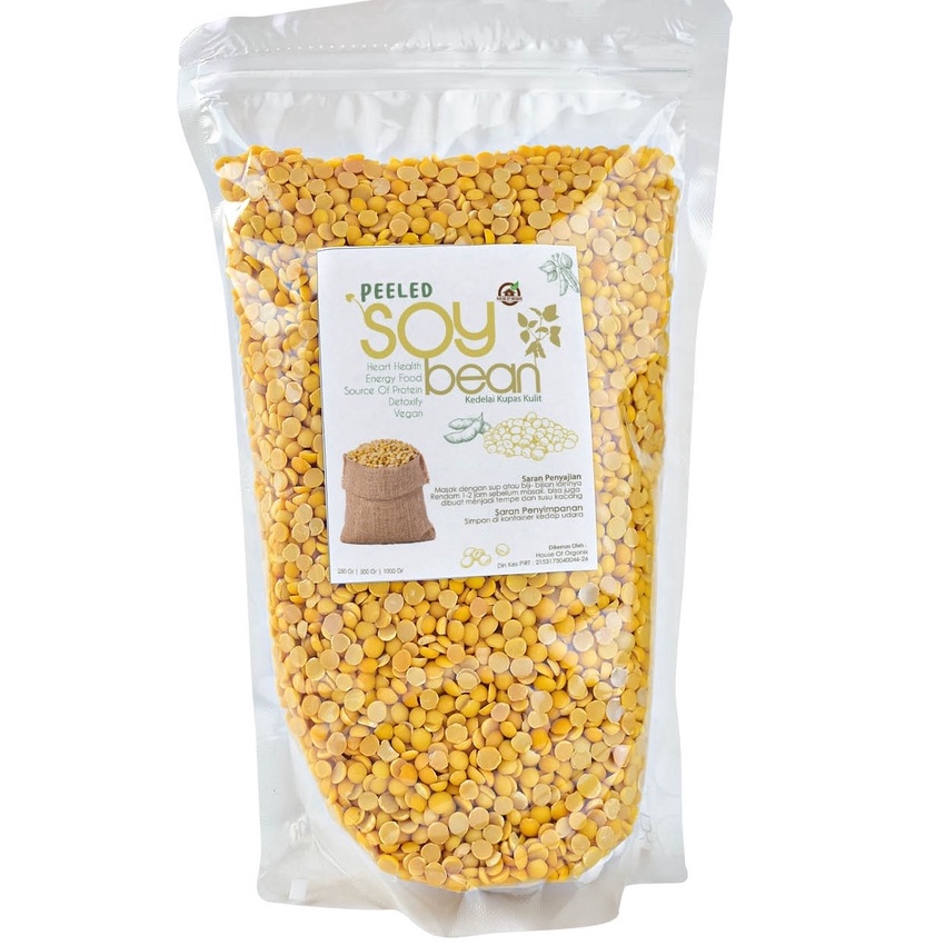 

Super House Of Organix Peeled Soy Bean Kedelai Kupas Kulit 1 Kg
