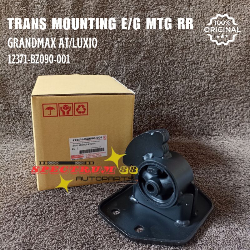 TRANS MOUNTING (INSULATOR E/G MTG RR) DAIHATSU GRANDMAX AT, LUXIO | 12371-BZ090-001