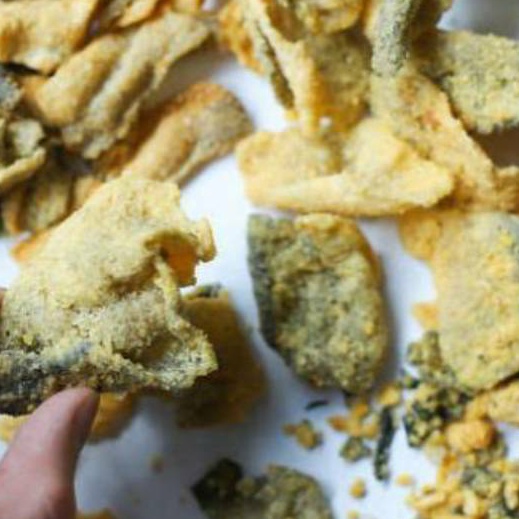 

Eksklusif Salted Egg Fish Skin Kulit Ikan Telur AsinOriginal Spicy Salted Egg Yolk