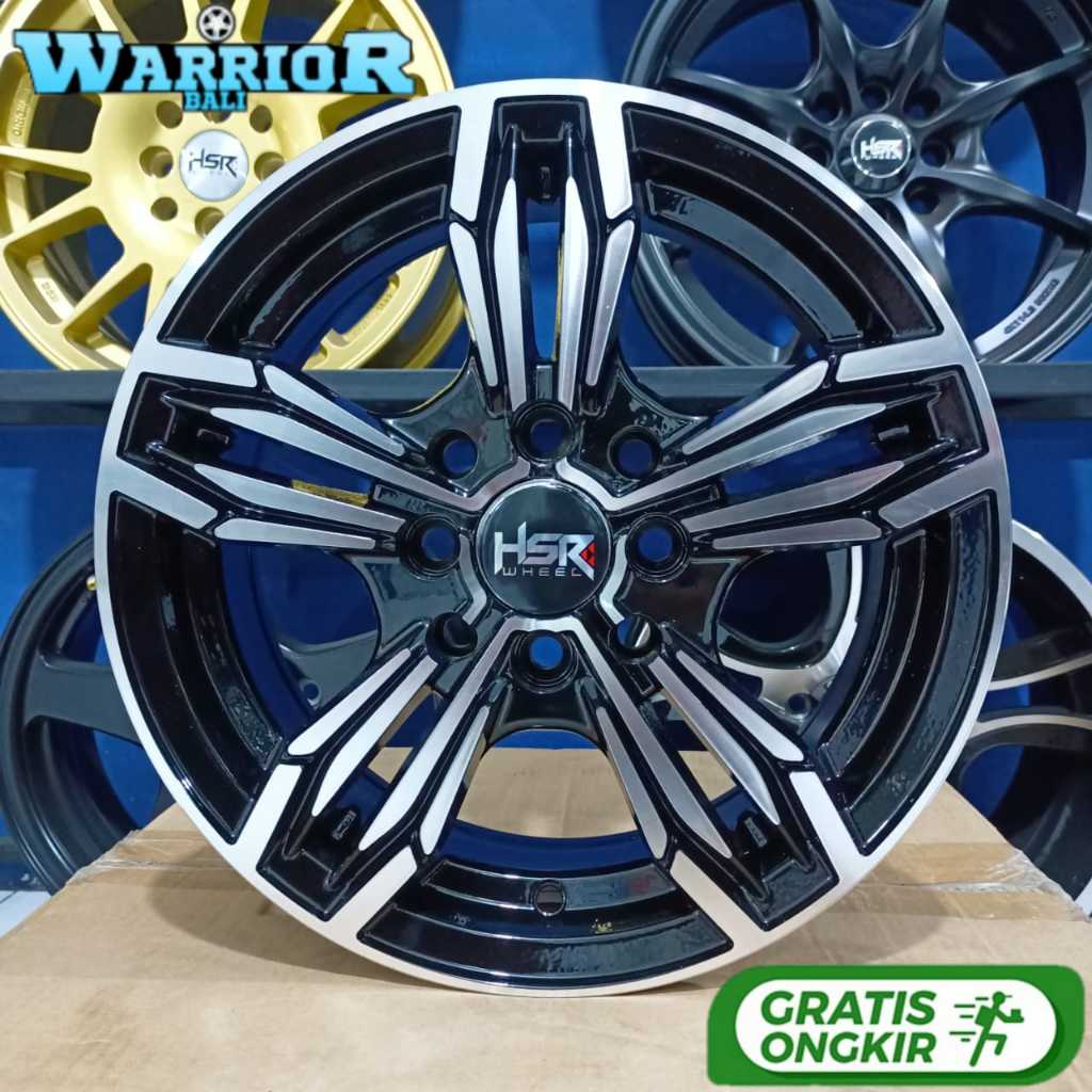 Velg  Racing Mobil Wuling Air Ev Brio Avanza Ring 14 HSR MERKIN R14