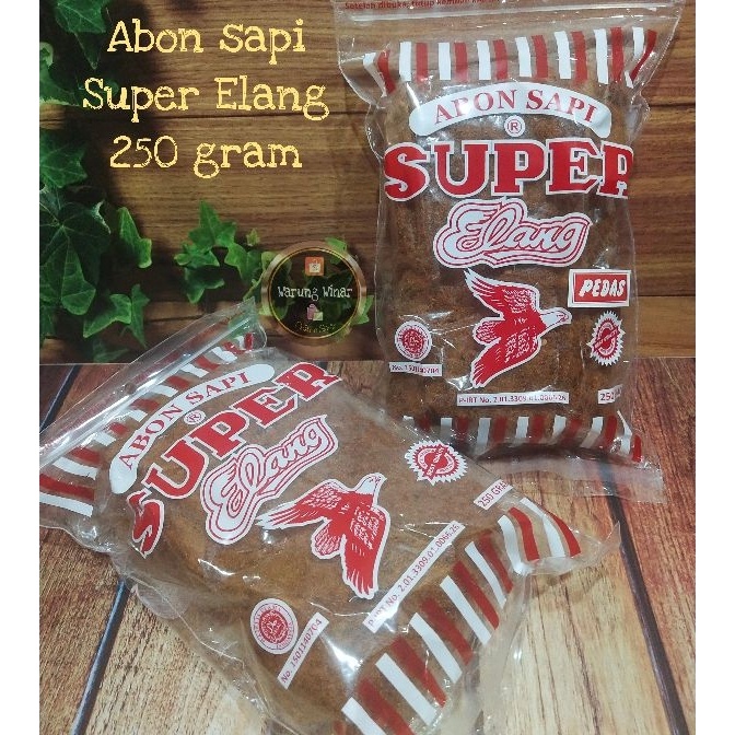 

HJ6 Abon Sapi Super Elang 25 gr HALAL
