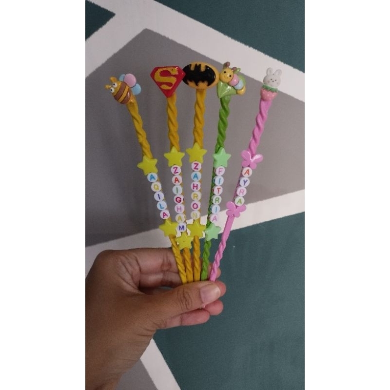 

Tuding mengaji/ tuding membaca karakter custom nama