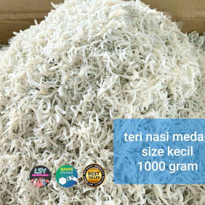 

FG2 ikan asin teri nasi medan size kecil 1kg