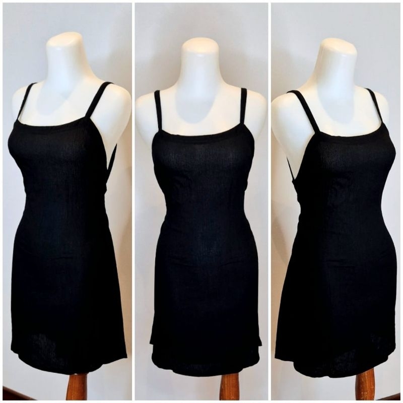 E5. MINI Dress Tanktop POLOS Rayon Kringkel