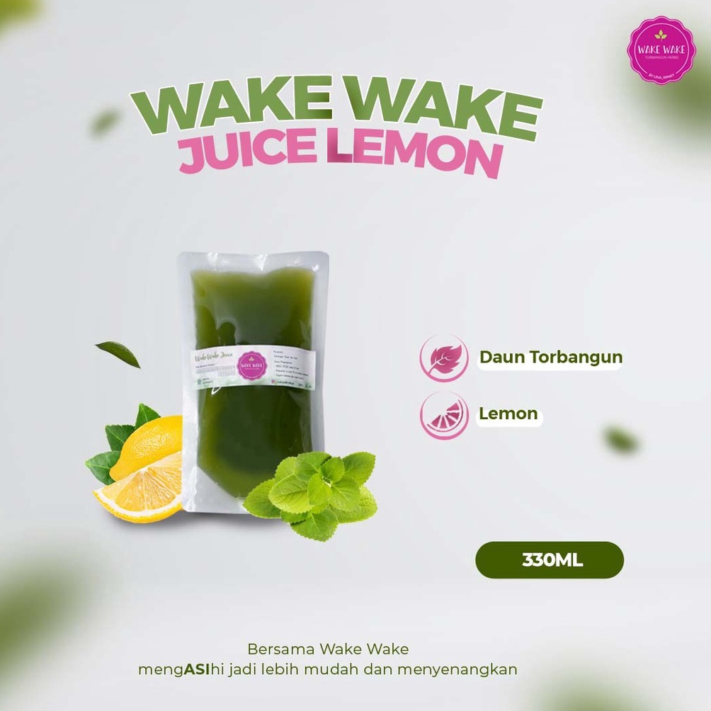 ASI Booster Torbangun  Wake Wake Lemon  Pouch 33 ML ART W2W8