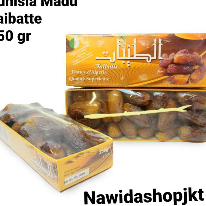 

KI3 Tunisia Madu 25gr Taibatte Manis Kenyal Expired Januari 226