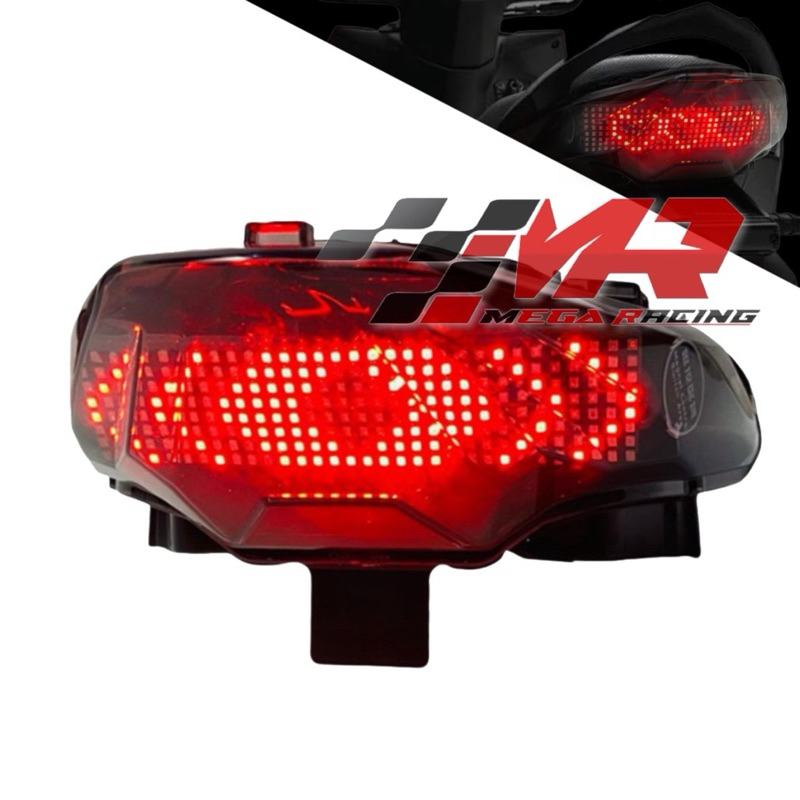Lampu Stop Belakang Beat New Coloseum 20 Mode  Stoplamp Beat New 2020 2021 2023 2024  Lampu Rem Belakang Beat All New  Motor Beat Deluxe  Beat Street Led K1A  Iss Beat Deluxe