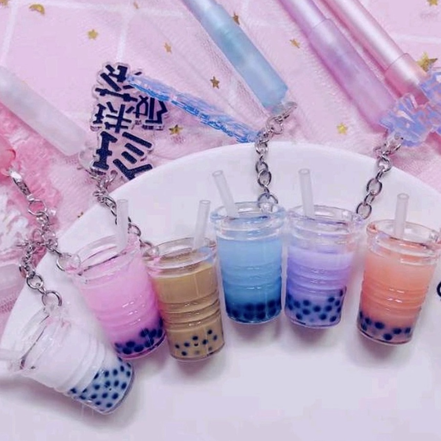 

TIPE KTM513 12PC PEN GEL gantung MINUMAN BOBAJEL PENA BOBA BUBBLE