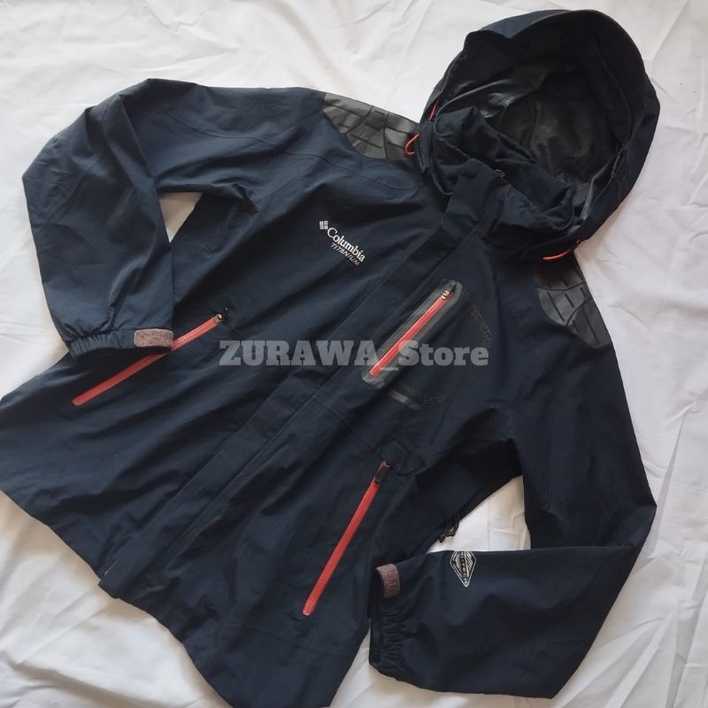 Jacket COLUMBIA TITANIUM OMNITECH Gorpcore Waterproof Goretex Blocktech Winter Outdoor Gunung Origin