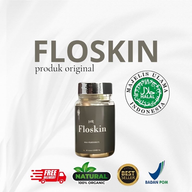 FLOSKIN ORIGINAL PEMUTIH BADAN DAN WAJAH ORIGINAL COLLAGEN BOOSTER