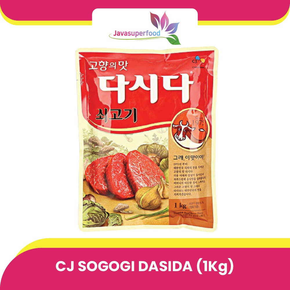 

CJ Sogogi Dasida - Kaldu Sapi Bubuk 1 KG