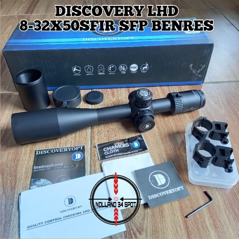 Telescope discovery LHD NV 8-32x50SFIR SFP BENRES