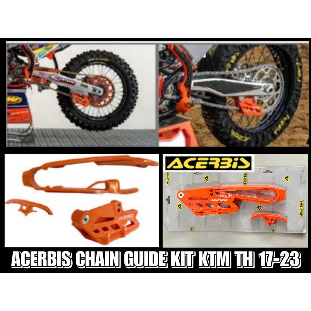 PELINDUNG RANTAI CHAIN GUIDE KIT KTM 2017 2023 ACERBIS