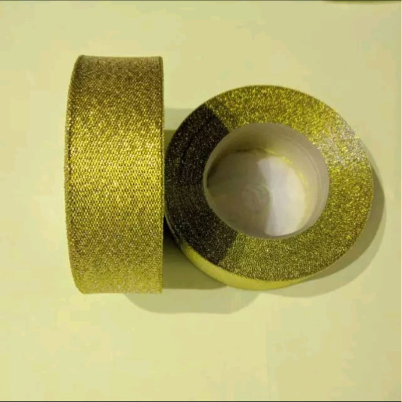 

Pita Perak / Pita Gold Emas 1 inchi (Lebar 2.5cm)