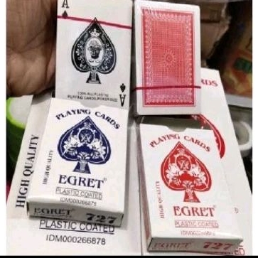 Kartu egret 727 playing card per pcs