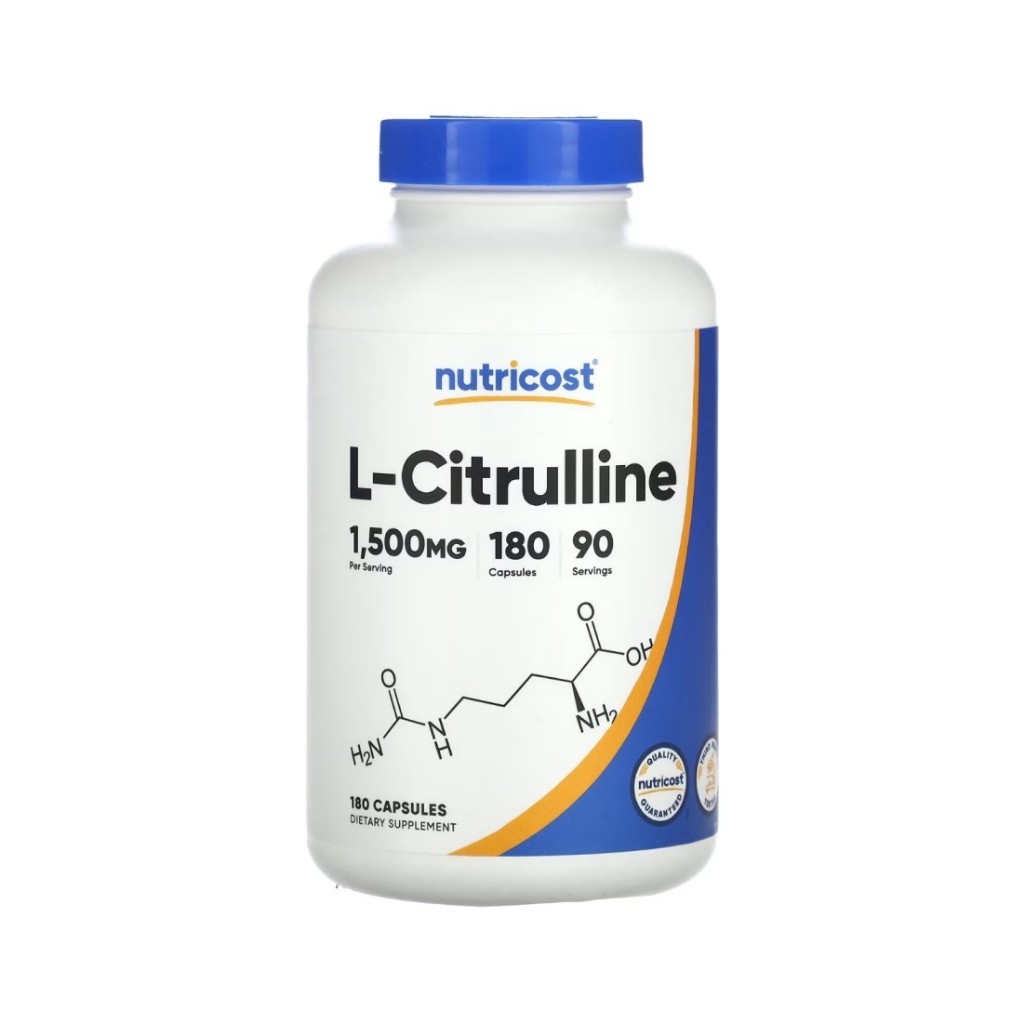 NUTRICOST L-CITRULLINE 1500 mg 180 Capsules