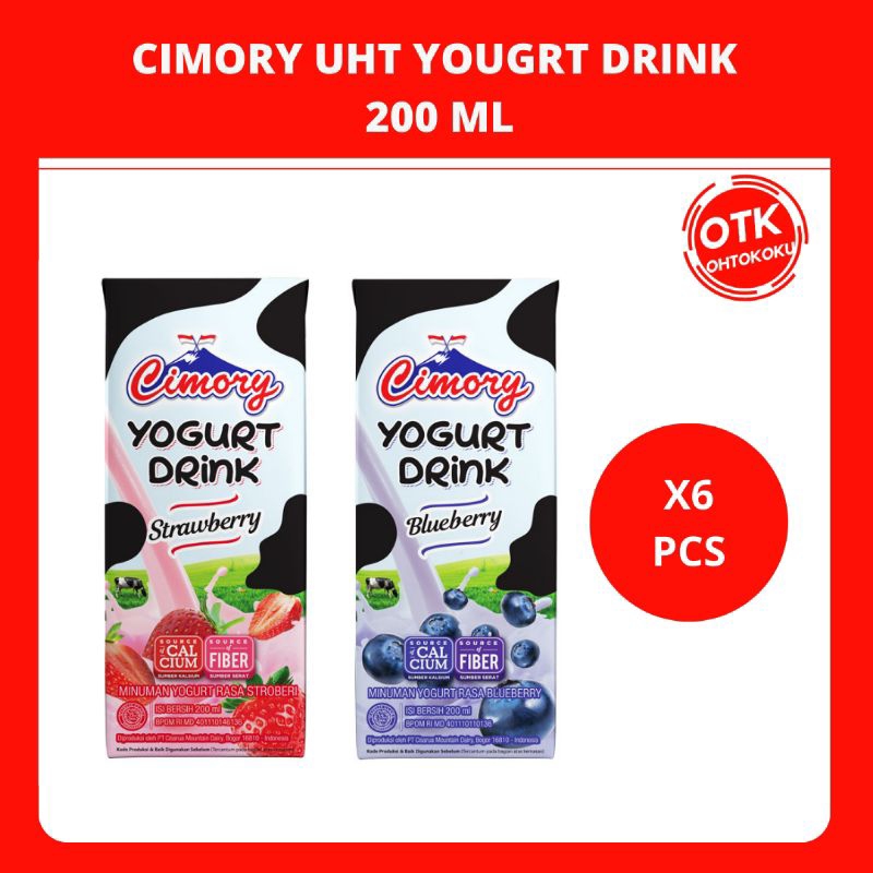 

CIMORY UHT YOGURT DRINK 200ML - 6PCS