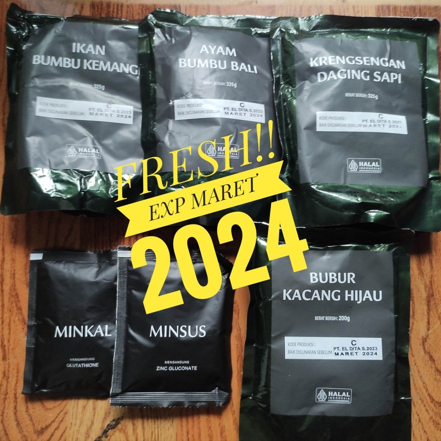 Ransum Konserven Makanan Darurat Siap Saji Emergency Food BASARNAS