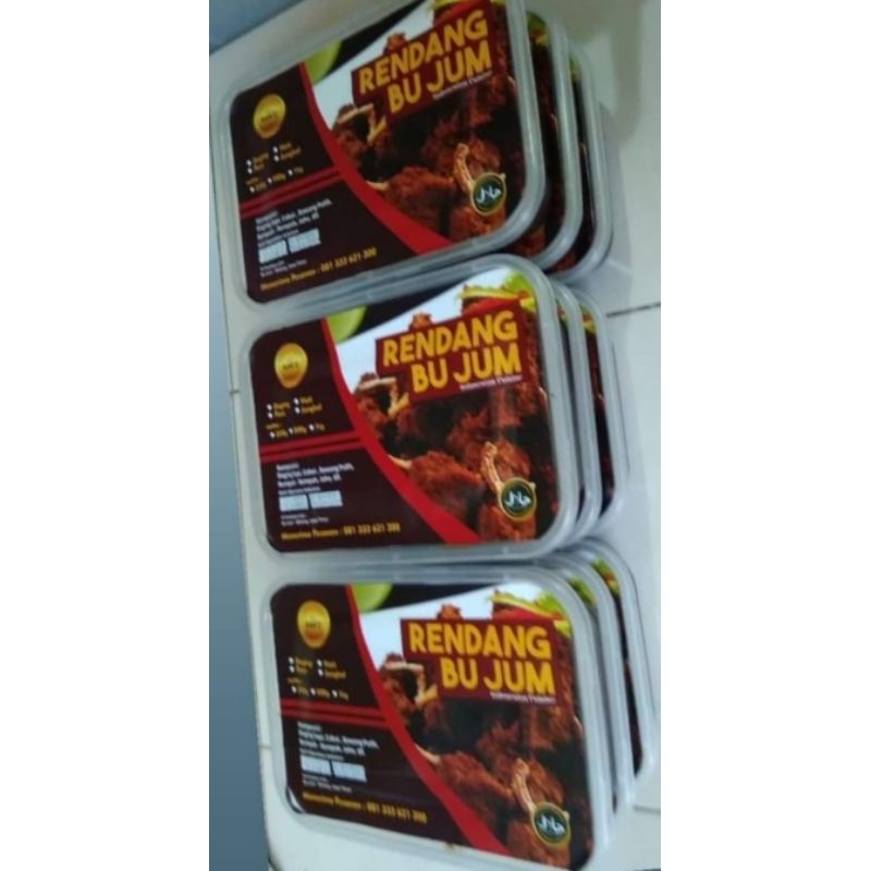 

RENDANG DAGING (BU JUM)