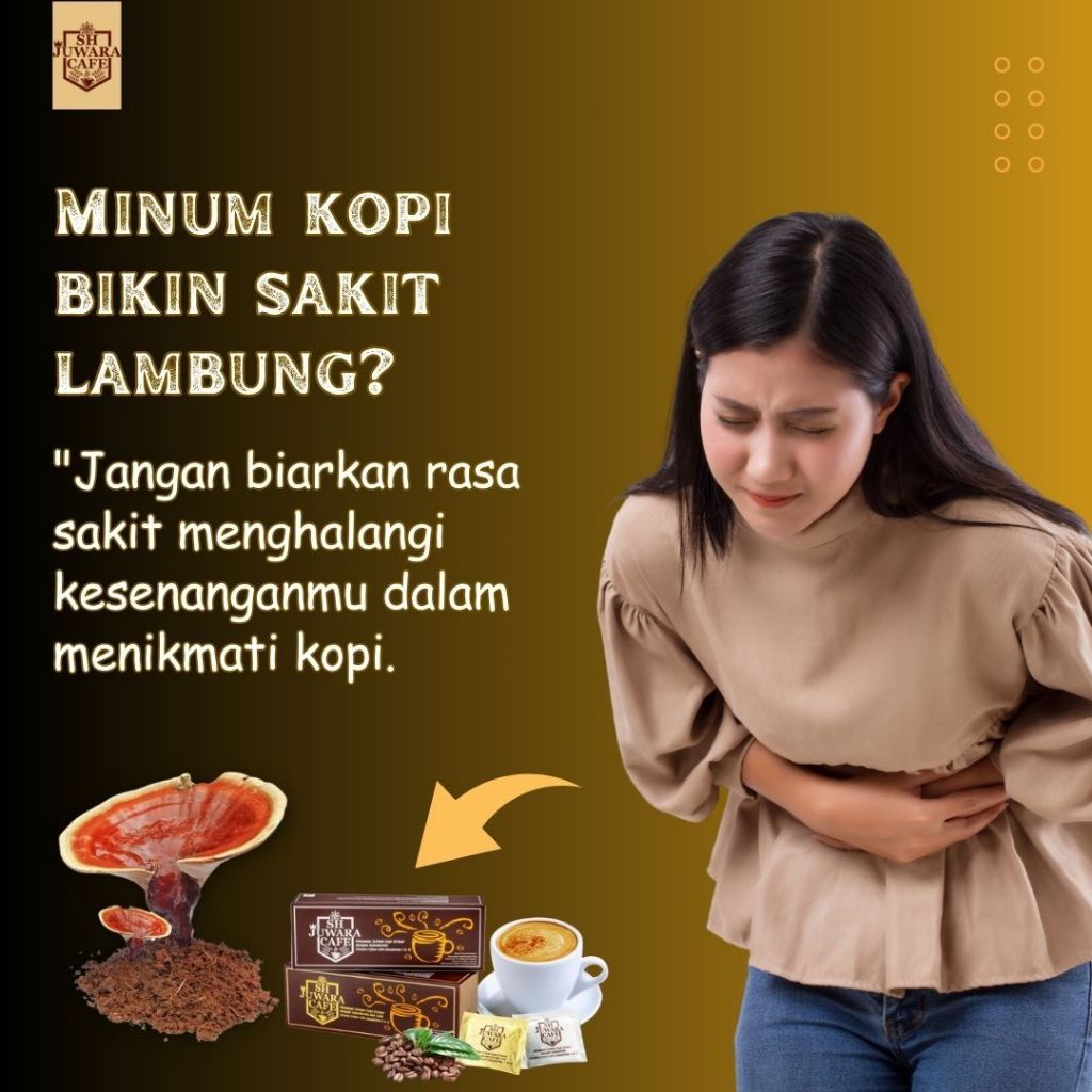 

KOPI KESEHATAN Lingzhi Coffe SH JUWARA Ori BPOM