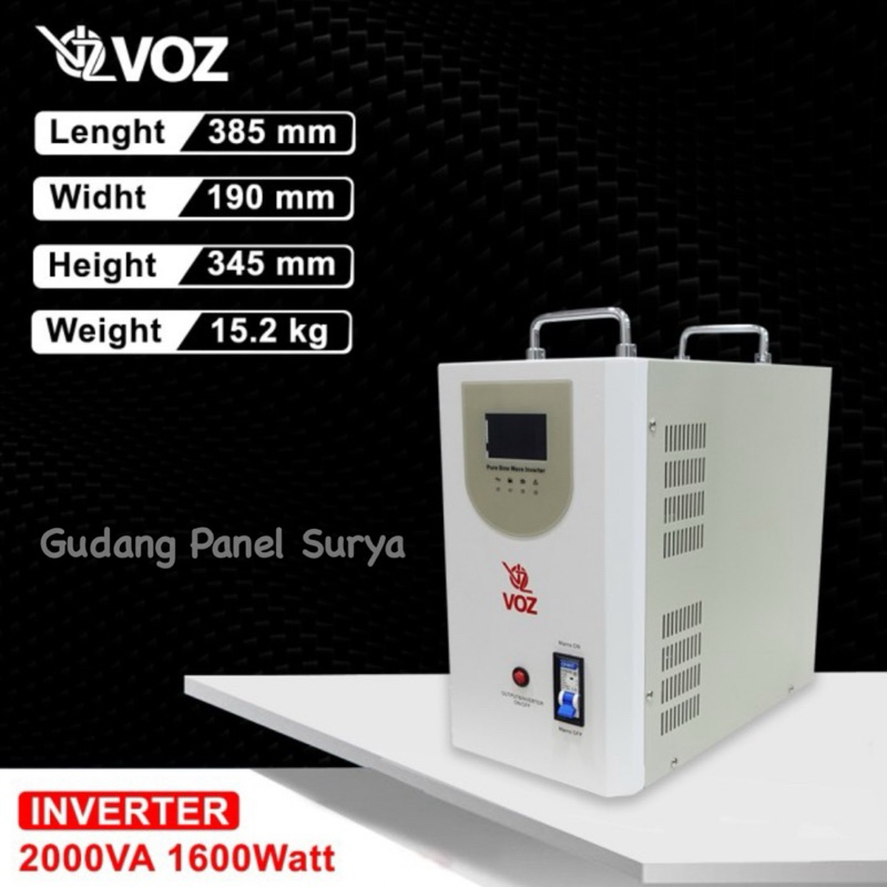 Inverter Pure Sine Wave VOZ Inverter UPS PSW 24V 2000VA inverter voz psw 24v 1600w
