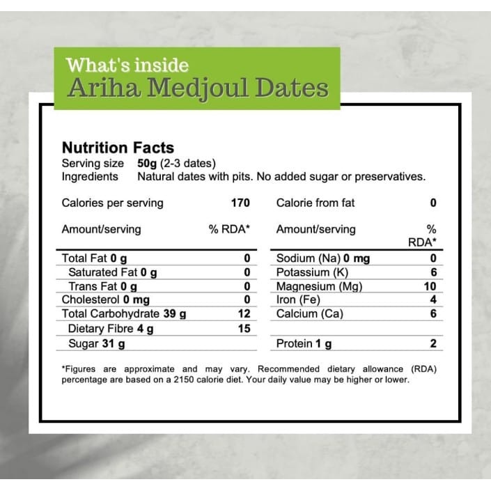 

RB Medjoul Dates by Ariha Kurma Medjoul Ariha Palestina
