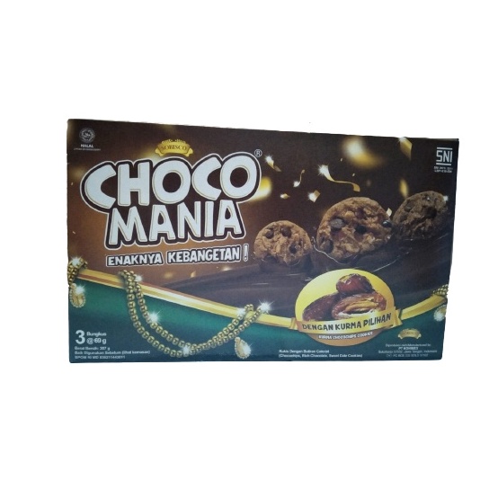 

OYN788 Terkece SeRI Choco Mania Kurma Paket Gift pack parcel lebaran 27gr
