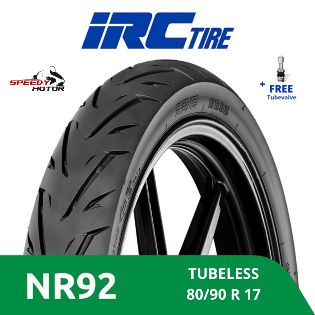Ban Motor IRC 80/90 Ring 17 NR92 Tubeless