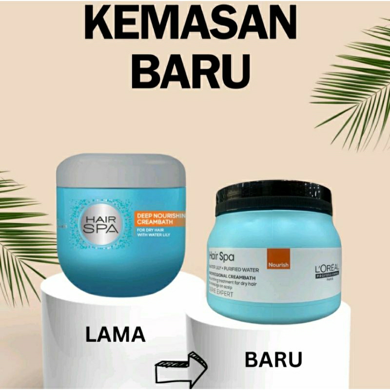 Loreal Hair Spa Nourishing 500gr - Untuk Rambut Kering & Normal