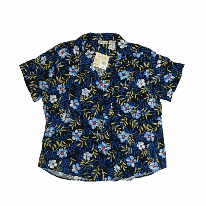 kemeja hawai wanita whitestag