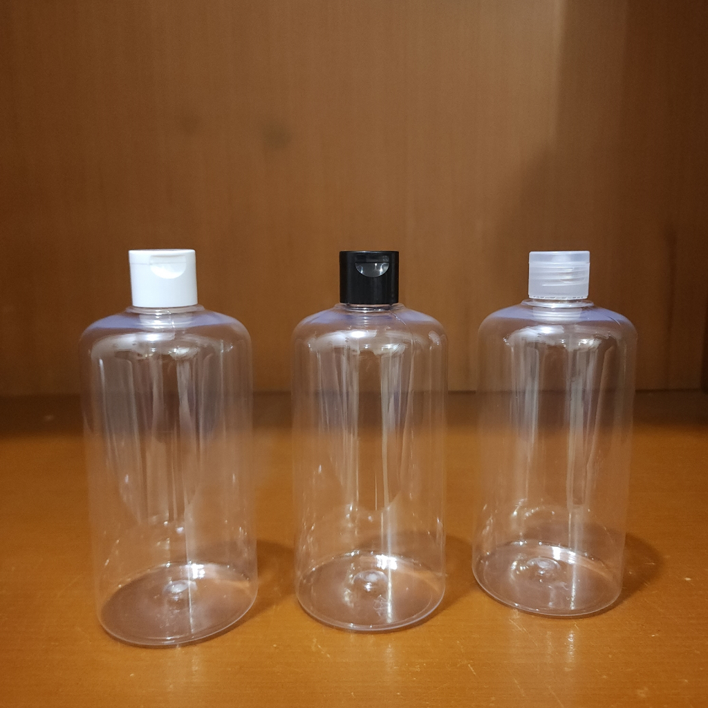 Botol 500ml Fliptop - Botol Sabun Isi Ulang Botol Shampoo Botol Hand Lotion 500 ml Botol Hand Soap R
