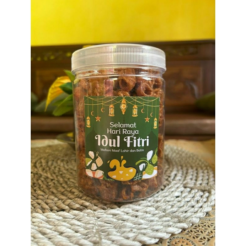 

macam macam snack jajanan toples, ukuran 800ml