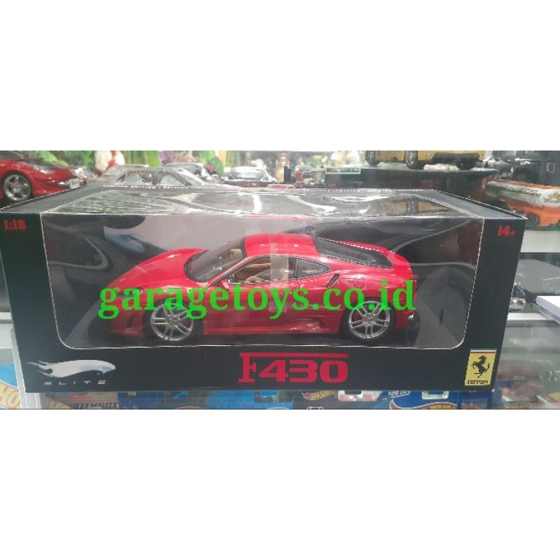 Hotwheels Elite 1:18 Diecast Ferrari F430