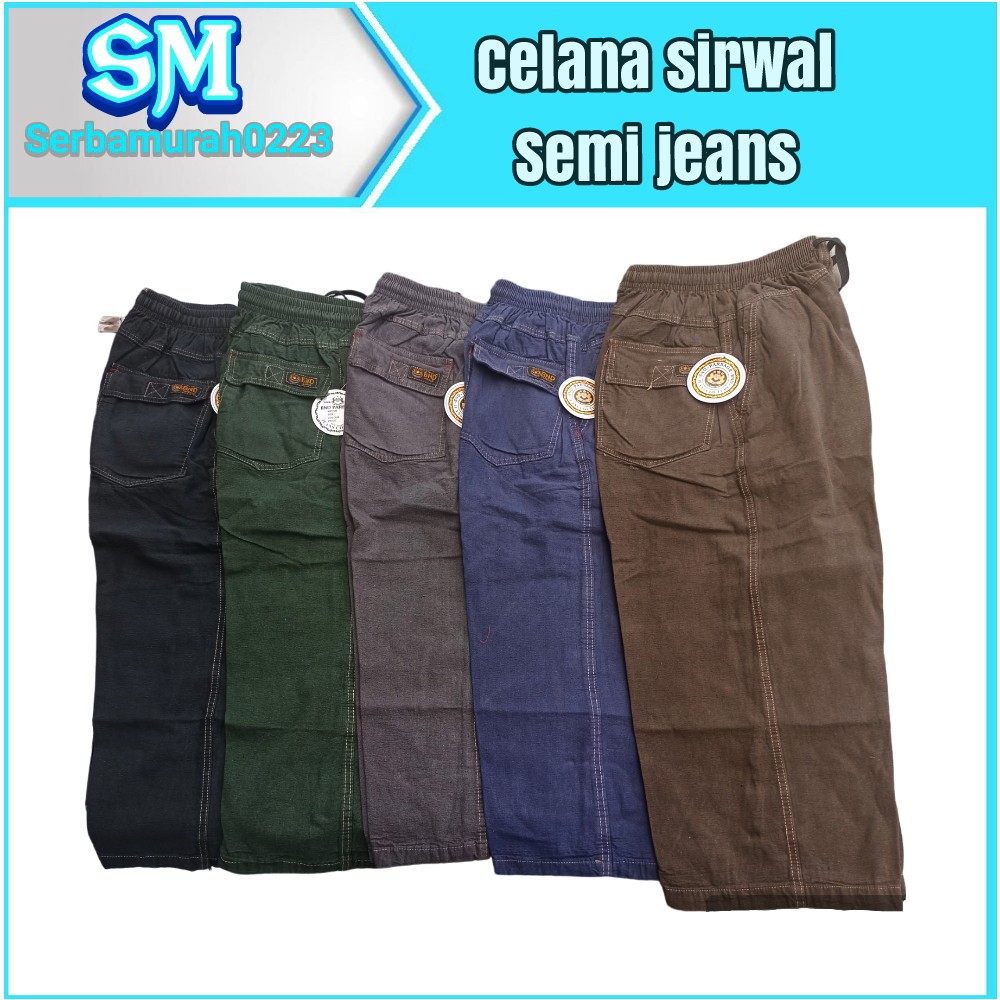 celana sirwal dewasa dan remaja celana sirwal semi jeans