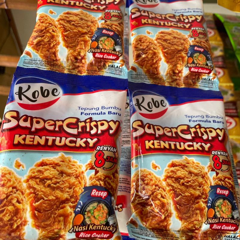 

Tepung Kobe Super Crispy Kentucky 70 Gram