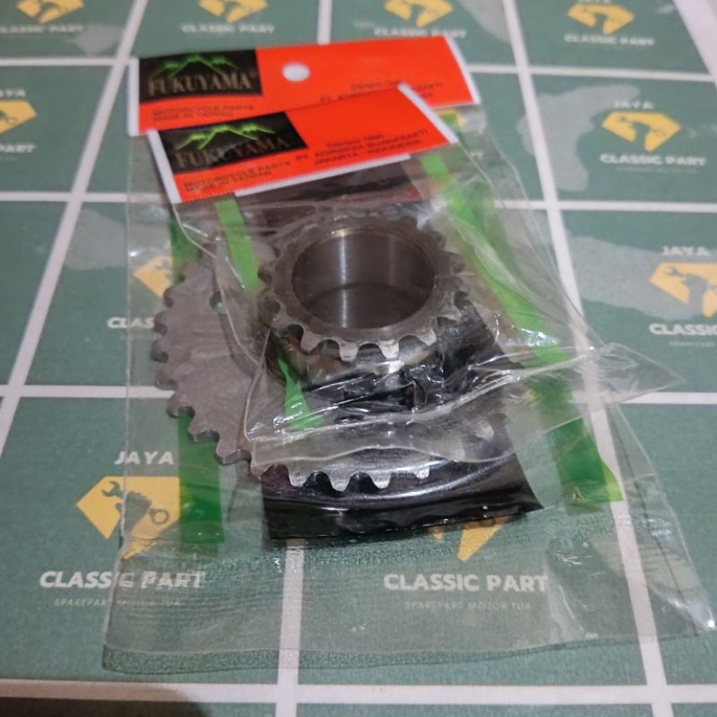 GIGI KRUK AS SET GIGI SENTRIK GL PRO CDI PNP GL PRO NEOTECH MEGAPRO TIGER ORIGINAL KEIJI