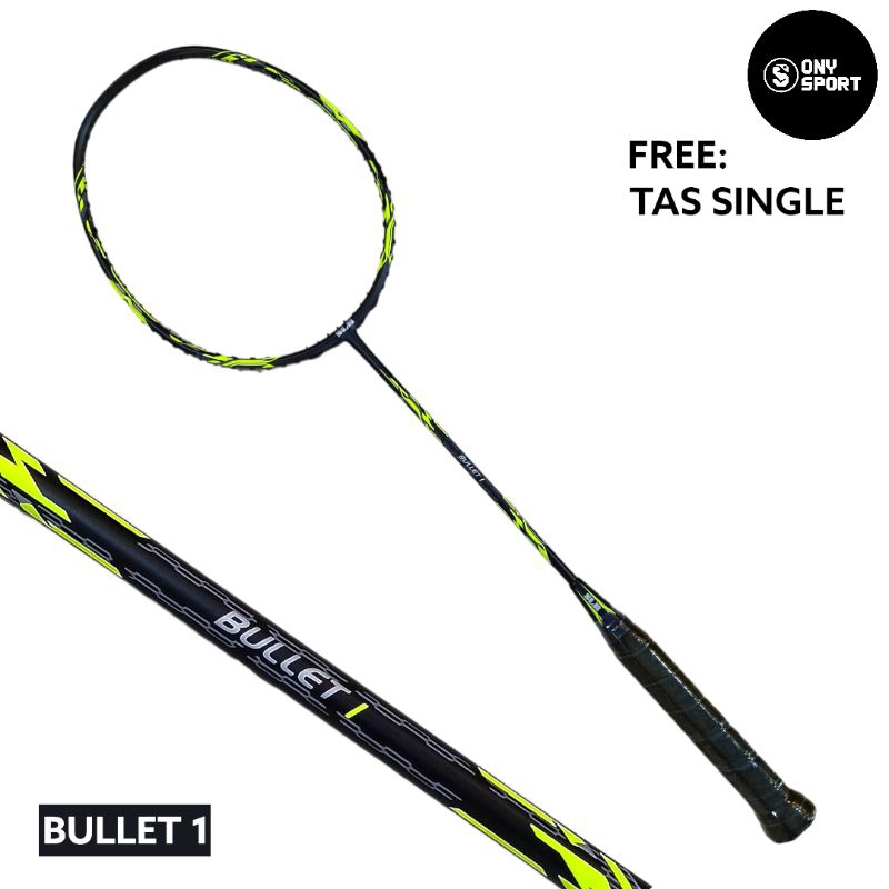 RAKET SLR BADMINTON BULLET 1 2 3 5 6 NEW ORIGINAL